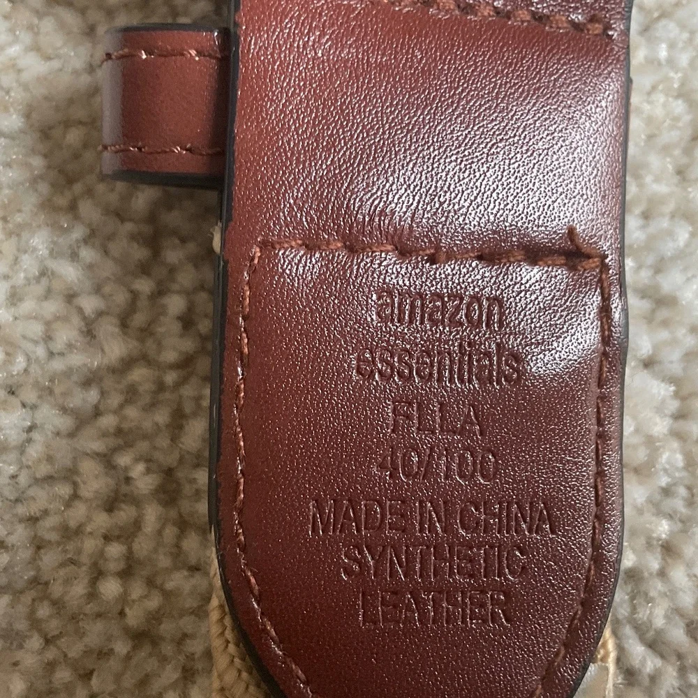 Men’s Adjustable Belts, two